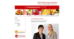 Desktop Screenshot of praxis-fuer-ernaehrungsberatung.de